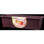 Plastia Samozavlažovací truhlík Bergamot 80 x 20 x 17 cm čokoláda – Zboží Dáma