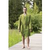 Pánský župan Cocoon župan Ultralight Microfiber Bathrobe wasabi