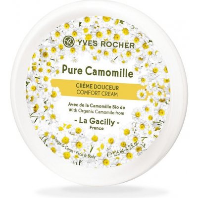 Yves Rocher Pure Calmille hydratační krém na tělo a obličej s heřmánkem 125 ml – Zboží Mobilmania