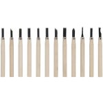 KREATOR Mini dláta na dřevo, sada 12 ks - KRTH23602 – Zbozi.Blesk.cz