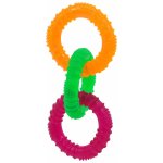 Dog Fantasy 3 kruhy gumové barevné 16 cm – Zboží Mobilmania