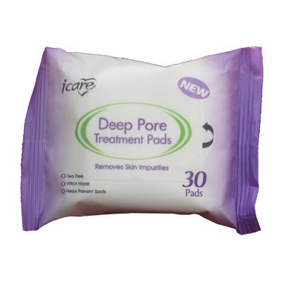 ICARE Podušky vlhčené DEEP PORE 30 ks