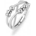 Majya Stříbrný nastavitelný prsten TALLIS 11308 – Zboží Dáma