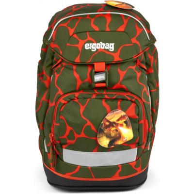 Ergobag Prime Batoh pro 1.stupeň Fluo drak – Zboží Mobilmania