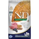 N&D Low Grain Dog Adult Medium/Large Lamb & Blueberry 4 x 2,5 kg