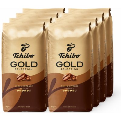 Tchibo Gold Selection zrnková 8 x 1 kg – Hledejceny.cz