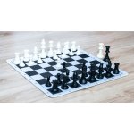 Šachová souprava Staunton Big MousePad, černá – Zboží Živě