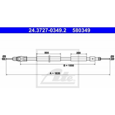 Lanko parkovaci brzdy levé pro Citroen Berlingo ( 4745Y0, 24372703492, 580349) – Zbozi.Blesk.cz