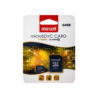 MAXELL MicroSDXC 64 GB 854988 – Hledejceny.cz