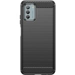 Hurtel Silikonové pouzdro Carbon Case pro Nokia G22/Nokia G42 - černé 9145576282588 – Zboží Živě