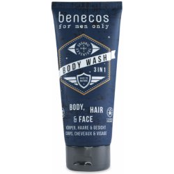 Benecos Men sprchový gel 3v1 200 ml