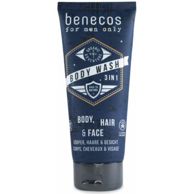 Benecos Men sprchový gel 3v1 200 ml – Zboží Mobilmania