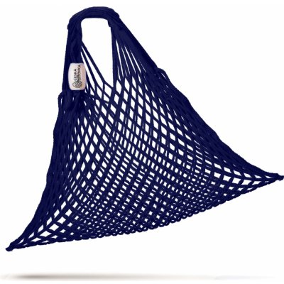 Česká síťovka Pružná bavlněná síťovka Námořnická modrá – Sleviste.cz