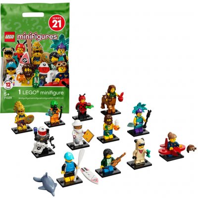 LEGO® Minifigurky 71029 21. série Surfařka s delfínem – Hledejceny.cz
