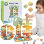 Woopie Green Strom aktivit Montessori 4 v 1 Culodrome – Zboží Dáma