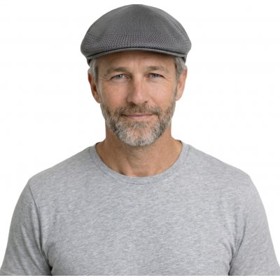 Kangol Tropic 504 Ventair letní pletená bekovka šedá – Hledejceny.cz