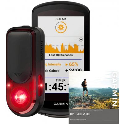 Garmin Edge 1040 Pro Solar + radar Varia RearVue 820 – Sleviste.cz