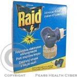 Raid Elektrický proti komárům s tekutou náplní 28ml 45nocí – HobbyKompas.cz