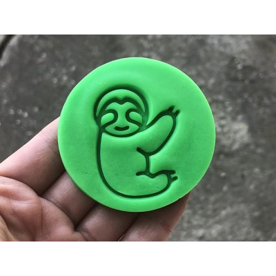 TVOŘÍTKO Lenochod - razítko Rozměr: 6 cm, + Vykrajovátko: Ne – Hledejceny.cz