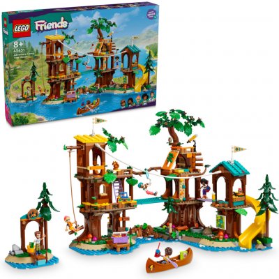 LEGO® Friends 42631 Dobrodružný tábor – dům na stromě – Zboží Živě