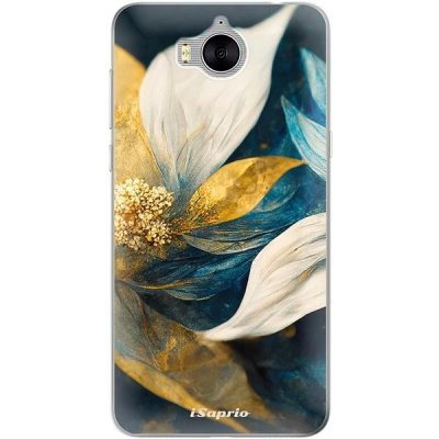 Pouzdro iSaprio Gold Petals Huawei Y5 2017/Huawei Y6 2017 – Zbozi.Blesk.cz