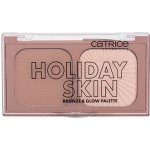 Catrice Holiday Skin Bronze & Glow Palette paletka s bronzerem a rozjasňovačem 010 5,5 g – Zbozi.Blesk.cz