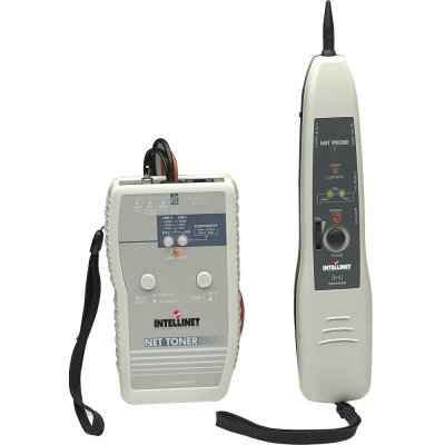Intellinet Cable Tester, Net Toner and Probe Kit, Tone Generator, RJ45, RJ12