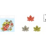 Dekorace list javor 12ks 4cm mix – Hledejceny.cz