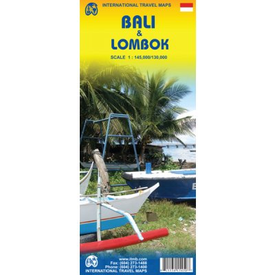 Bali a Lombok 1:145tis, 1:130tis. ITM