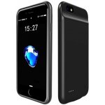 Pouzdro SES 3v1 Silikonové s externí baterií smart battery case power bank 3200 mAh Apple iPhone SE 2020 - černé 7092 – Zboží Mobilmania