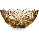 Aurum Crystal mísa Flora amber 280 mm – Zboží Dáma