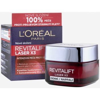 L'Oréal Revitalift Laser X3 Cream Anti-Age denní krém pro hloubkovou regeneraci 50 ml