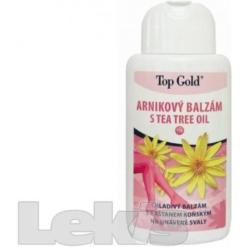 Top Gold arnikový balzám s Tea Tree Oil 200 ml