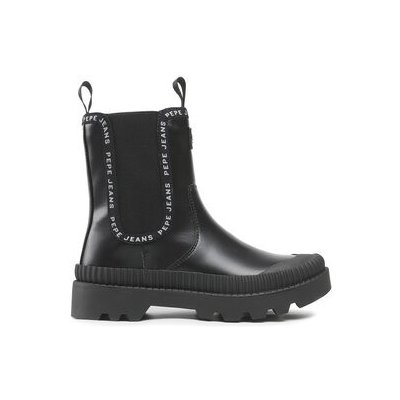 Pepe Jeans kotníková obuv s elastickým prvkem Gum Chelsea PLS50466 black – Zboží Mobilmania