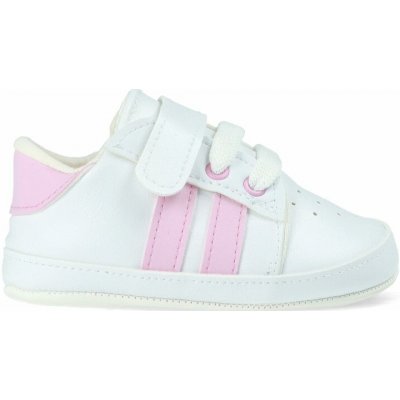 Minissa Baby Shoes Pink Stripes – Zboží Dáma