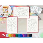 Radost v písku Základní sada MUZIKANTI Barevné pískování obrázků – Sleviste.cz