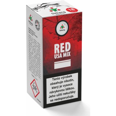 Dekang Red USA Mix 10 ml 3 mg – Zboží Mobilmania