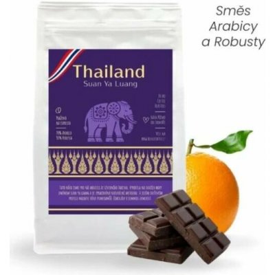 Thailand Suan Ya Luang káva Arabica & Robusta Blend zrnková 250 g – Hledejceny.cz
