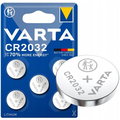 Varta CR 2032 5ks 6032101415 – Hledejceny.cz
