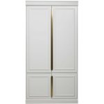 WOOOD Organize 110 x 215 x 44 cm light /šedá – Zboží Dáma