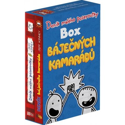 Deník malého poseroutky - Box báječných kamarádů - Jay Kinney – Zboží Mobilmania
