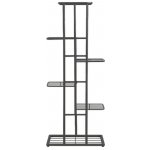 Ruhhy 26040 Stojan na květiny 106 x 41 x 22 cm černá – Sleviste.cz