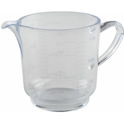 PLZEŇSKÉ DÍLO Odměrka na vodu UNI 150 ml univerzál s ouškem, ražená – Zboží Dáma