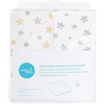 Ceba Baby Potah na podložku 2ks Grey Stars + Yellow Stars 50 x 70 – Zboží Mobilmania