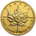 Royal Canadian Mint Maple Leaf zlatá mince 1/10 oz – Zbozi.Blesk.cz