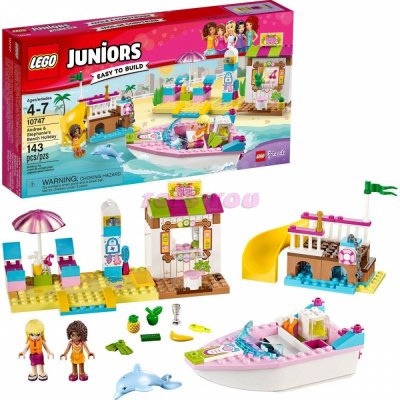 LEGO® Juniors 10747 Andrea a Stephanie na dovolené na pláži – Hledejceny.cz