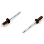 Nýt DIN 7337 Al/st 4,0 x 8 RAL 8017 / balení 500 ks – Zboží Mobilmania