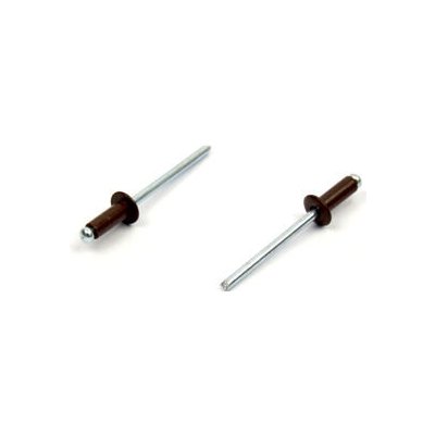 Nýt DIN 7337 Al/st 4,0 x 8 RAL 8017 / balení 500 ks – Zboží Mobilmania