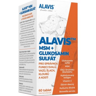 Alavis MSM Glukosamin sulfát 60 tbl – Zbozi.Blesk.cz