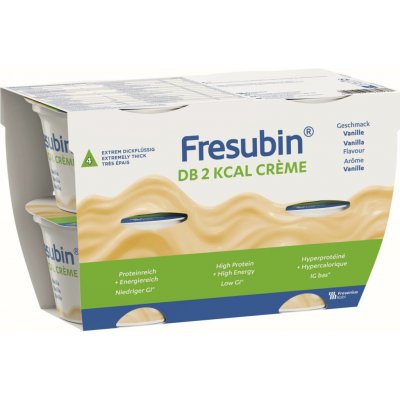 FRESUBIN DB 2 KCAL CREME PŘÍCHUŤ VANILKOVÁ POR SOL 4X200G – Hledejceny.cz